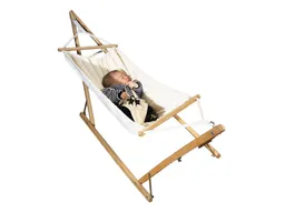 amazonas amazonas Babyhängematte "Koala" mit Gestell aus Eschenholz 40 x 55 x 150 cm – Produktbild 1 von 1