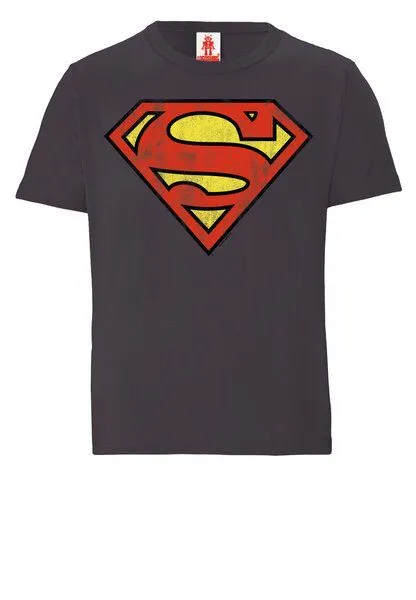 LOGOSH!RT LOGOSH!RT DC Comics Superman Logo Bio T-Shirt Print Kinder, Blau, – Produktbild 2 von 4