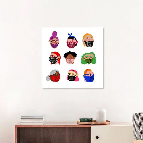 Photocircle Photocircle Poster / Leinwandbild - Black Lives Matter – Produktbild 3 von 4
