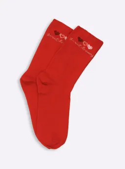 wäschepur Damen-Socken rot – Produktbild 1 von 1