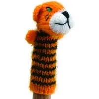 El Puente El Puente Gestrickte Fingerpuppe "Tiger" | Fair Trade & Handmade aus Peru – Produktbild 1 von 1