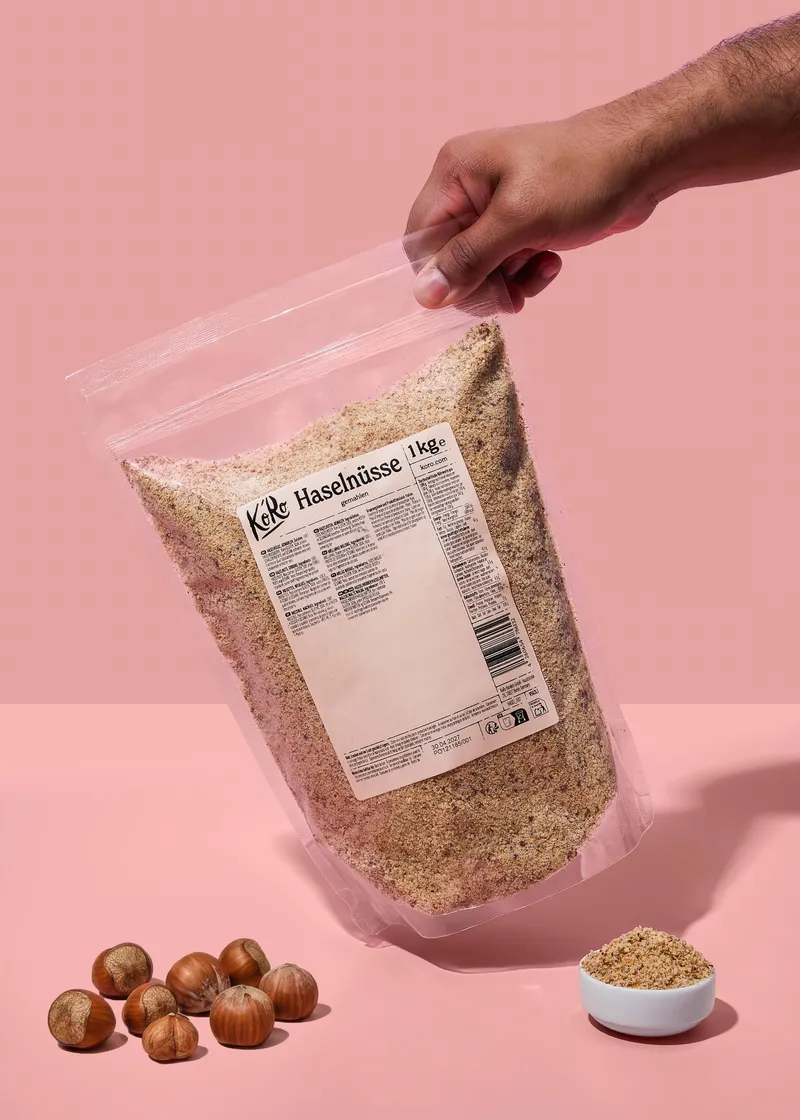 KoRo Gemahlene Haselnüsse 1 kg – Produktbild 3 von 5