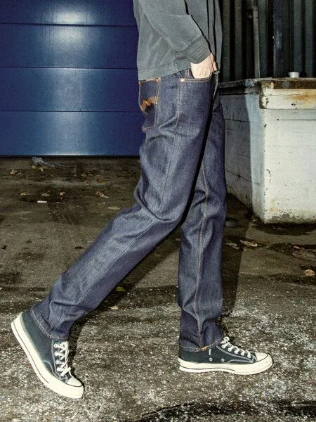 Nudie Jeans Nudie Jeans Jeans aus Biobaumwolle Steady Eddie II - Dry One – Produktbild 2 von 3