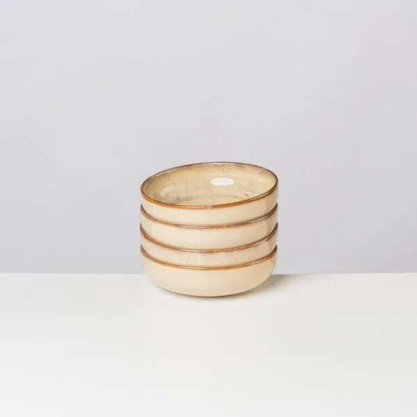 Gipfelstück Gipfelstück Nebelwald Schüssel-Set, Steinzeug, Beige, – Produktbild 2 von 5