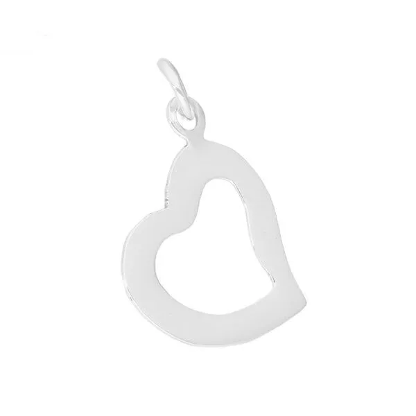 pakilia pakilia Silber Kette Herz minimalistisch fair-trade und handmade – Produktbild 3 von 4