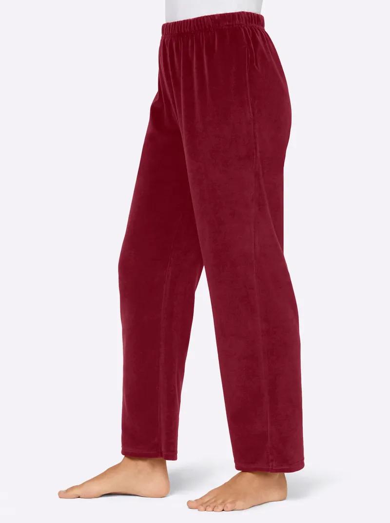 feel good Nickihose dunkelrot, Dunkelrot, – Produktbild 2 von 3