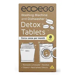 Eco Egg Ecoegg Detox-Tabletten für Waschmaschine und Geschirrspüler - 8 Stück – Produktbild 1 von 1