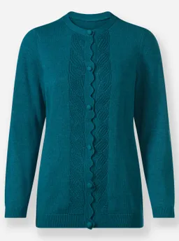 Witt Strickjacke aquapetrol-meliert – Produktbild 1 von 1