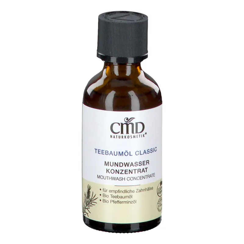 CMD Naturkosmetik CMD Naturkosmetik Teebaumöl Mundwasser – Produktbild 1 von 2