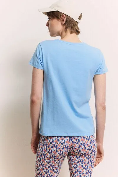 Tranquillo Tranquillo Jerseyshirt Iiriis aus Bio-Baumwolle - vista blue – Produktbild 4 von 6