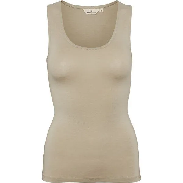 Basic Apparel Basic Apparel Top JOLINE aus Tencel (Lyocell), Grün (moss gray), – Produktbild 1 von 2