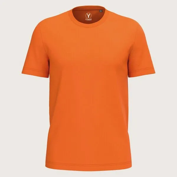 YTWOO YTWOO Regular Herren T-Shirt Light, Orange, – Produktbild 3 von 3