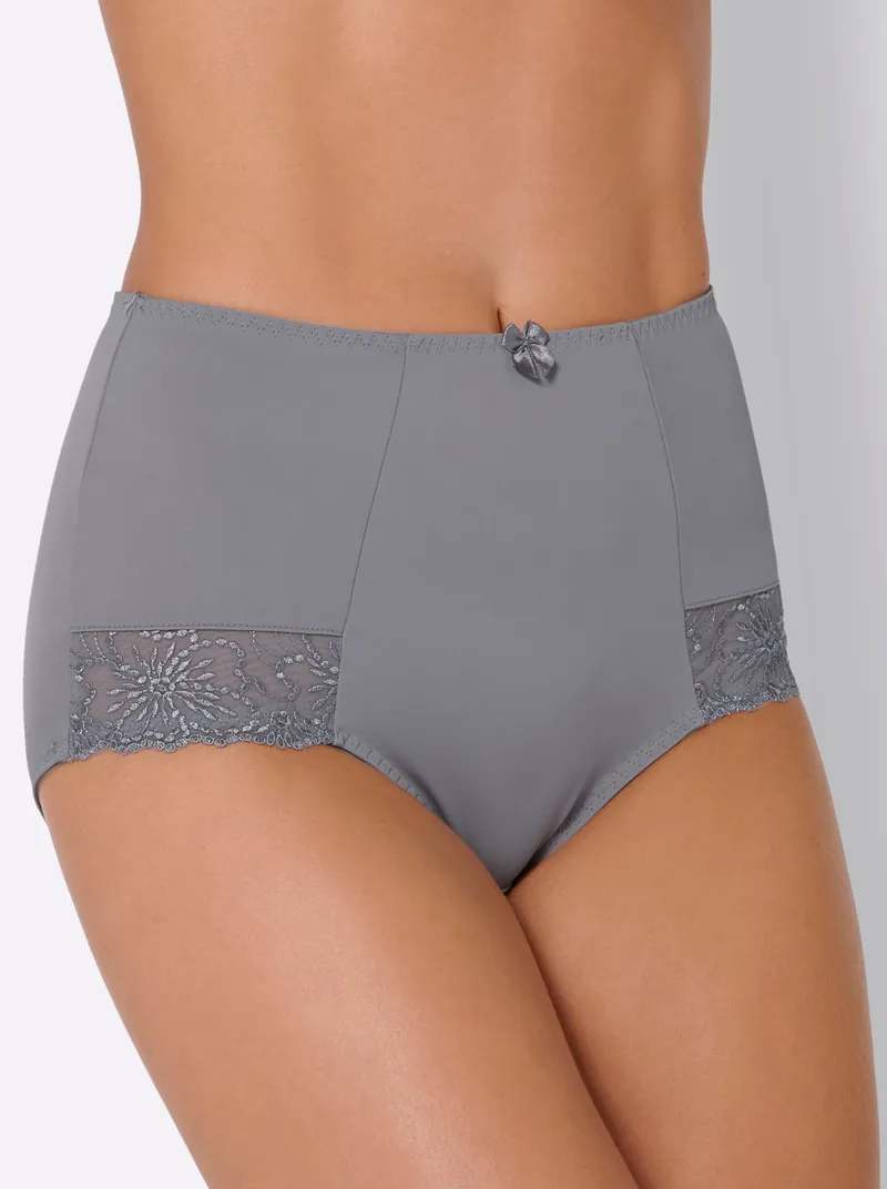 wäschepur Taillenslip grau, Grau, – Produktbild 2 von 3