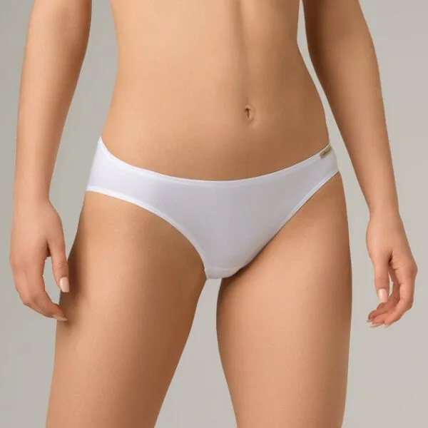 comazo|earth comazo|earth Fairtrade Basic Jazz-Pants, Weiss, – Produktbild 1 von 4
