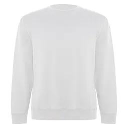 Roly Batian Sweatshirt mit Rundhalsausschnitt Unisex, weiss, S – Produktbild 1 von 1