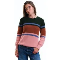 Gary Mash GARY MASH Strickpullover Anoka aus Biobaumwolle, Streifen grün (mehrfarbig), – Produktbild 1 von 1