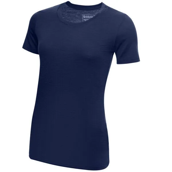Kaipara - Merino Sportswear Kaipara - Merino Sportswear Merino Shirt Kurzarm Slimfit 200 Damen, Blau, – Produktbild 2 von 2