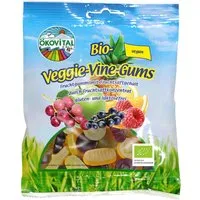 Ökovital ÖKOVITAL Vegane Bio-Fruchtgummi "Veggie-Vine-Gums", 80 g – Produktbild 1 von 1