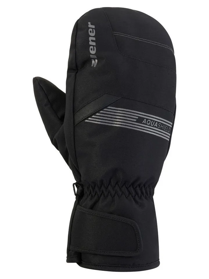 Ziener Ziener Fäustlinge GALLIUSSO-Z AQUASHIELD® wasserdicht, winddicht, atmungsaktiv, Schwarz, – Produktbild 2 von 3