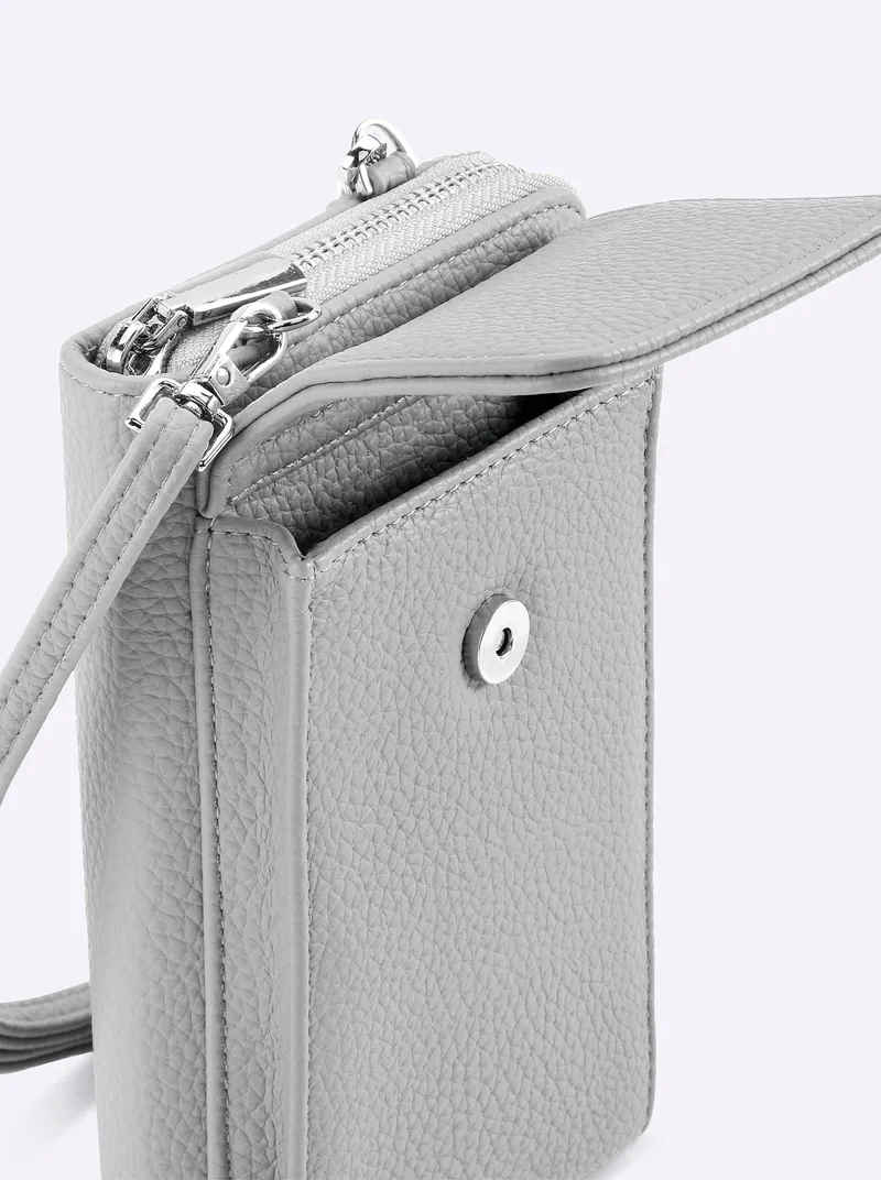 heine Handy-Tasche silberfarben, Silberfarben, – Produktbild 2 von 2