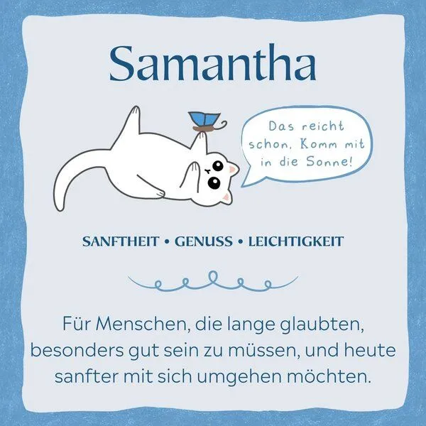 LIGARTI Bestickte Cord Cap – Samantha die Katze – LIGARTI Tiermanufaktur, Terracotta, – Produktbild 3 von 4
