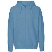 Neutral Neutral® Herren Unisex College Hoodie Zoodie Hoody Kapuzenjacke Sweatjacke, Dusty indigo, – Produktbild 1 von 1