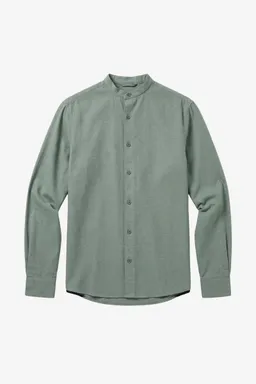 KnowledgeCotton Apparel KnowledgeCotton Apparel Herren vegan Hemd Arch Regular Aus Flanell Lily Pad Grün – Produktbild 1 von 1