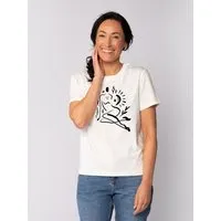 watapparel watapparel T-Shirt Frauen Self love, Off white, – Produktbild 1 von 1