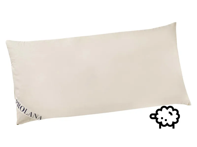 Prolana Prolana Schurwoll-Kissen 40x80cm S. 700g SSW-Kügel. – Produktbild 1 von 1