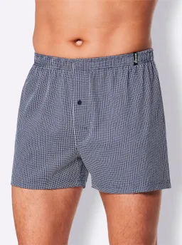 KINGsCLUB Boxershorts marine-bedruckt – Produktbild 1 von 1