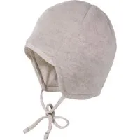 Maximo Baby Mütze Bio-Schurwolle Fleece beigemeliert Gr.45 – Produktbild 1 von 1
