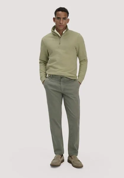 hessnatur hessnatur Chino LENN Regular aus Bio-Baumwolle, Offwhite, – Produktbild 1 von 3