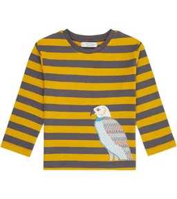 Sense Organics & friends in cooperation with GARY MASH Sense Organics & friends in cooperation with GARY MASH Langarm Kindershirt mit Adler aus Bio-Baumwolle – Produktbild 1 von 1