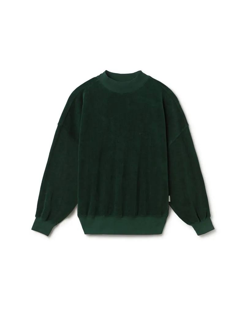 TWOTHIRDS TWOTHIRDS Damen vegan Sweatshirt Binz Dunkelgrün, Grün, – Produktbild 2 von 2