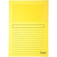 Exacompta 25 Exacompta Fenstermappen "Forever" Kleinpack gelb – Produktbild 1 von 1
