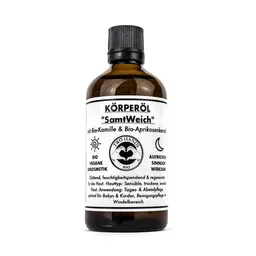 Two Hands BIO Two Hands BIO Körperöl „SamtWeich“ mit Bio-Kamille & Bio-Aprikosenkernöl - Babyöl – Produktbild 1 von 1