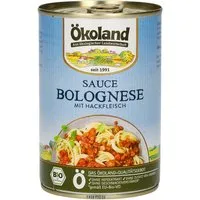 Ökoland Ökoland Bio-Sauce Bolognese mit Hackfleisch, 400 g – Produktbild 1 von 1
