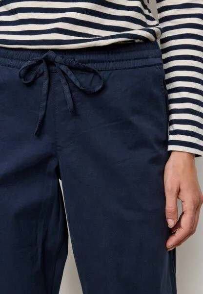 recolution Damen Jogg Chino aus Bio-Baumwoll Mix - KALE - recolution, Dark navy (blau), – Produktbild 3 von 4