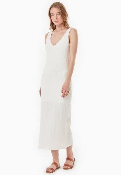 ORGANICATION ORGANICATION Kleid aus Bio-Baumwolle, Off white, – Produktbild 2 von 4