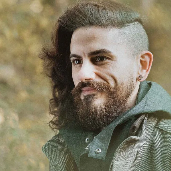 feinformart feinformart Ohrstecker aus Holz Mandala1 9mm – Produktbild 2 von 3