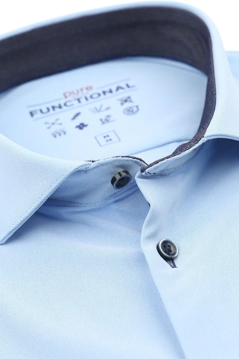 Pure Pure Shirt Blau - Größe 41 (L), Blau, – Produktbild 4 von 5