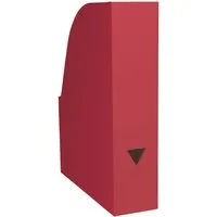 Stehsammler "Color" aus Recyclingkarton DIN A4, rot – Produktbild 1 von 1