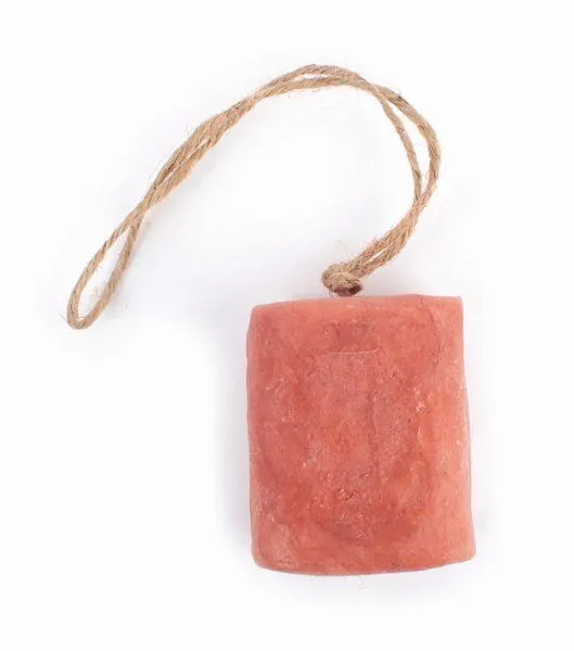 El Puente El Puente Seife "Soap on the rope" | Vegan, Rot, – Produktbild 1 von 3