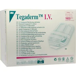 Solventum Germany TEGADERM 3M Transpar.Verb.7x8,5 cm 1633 100 St Verband – Produktbild 1 von 1