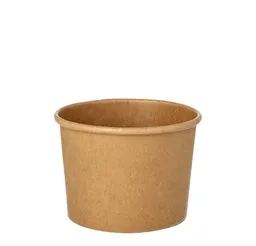 STARPAK STARPAK Becher 25 Suppenbecher, Pappe 350 ml Ø 9,8 cm · 7 cm braun – Produktbild 1 von 1