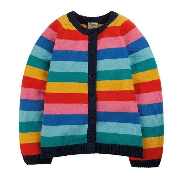 Frugi Frugi Strickjacke Aubrey Rainbow – Produktbild 1 von 2