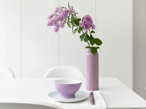 werkvoll by Lena Peter werkvoll by Lena Peter Recycling Feuerlöscher Kerzenhalter/Vase FIRE - farbig, Pastellviolett, – Produktbild 1 von 4