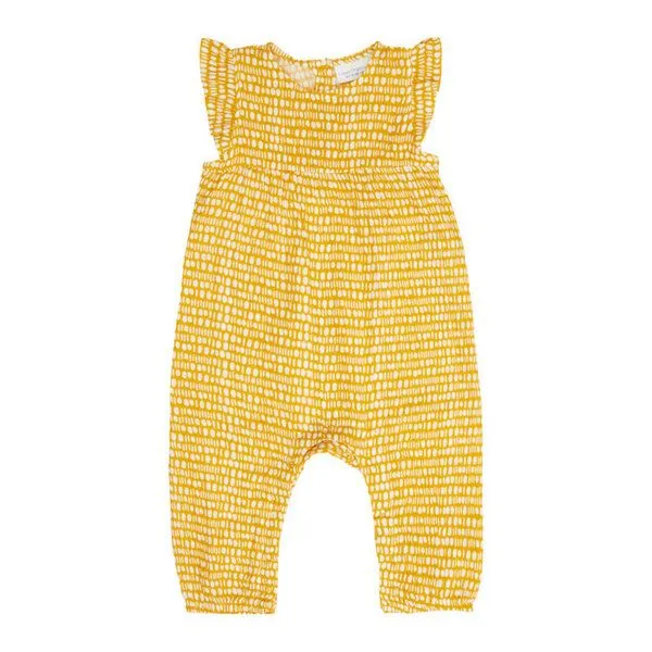 Sense Organics sense-organics Baby Butterfly Romper *Punkte gelb* Gots Bio | Sense Organics – Produktbild 1 von 1