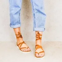 Rarámuri Weiches Band zum Kombinieren mit Ihren Rarámuri-Bandsandalen., Rust, – Produktbild 1 von 1