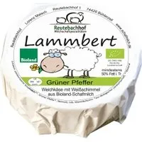 Reutebachhof Schafs-Weichkäse Lammbert mit grünem Pfeffer – Produktbild 1 von 1